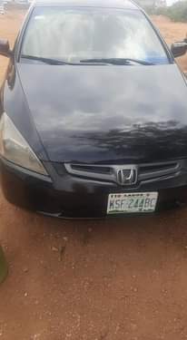 A picture of Honda accord 05 registered available 4 serious buyer 1m nothing
