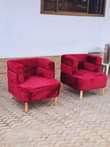 A picture of ITALIAN ARM CHAIR ZINAPATIKANA TUPO UBUNGO KILA KIMOJA 115 000