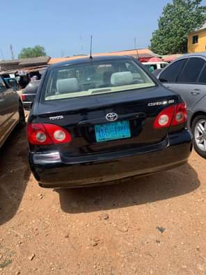 A picture of Much available as seen verified toks standard 04 Corrolla clean