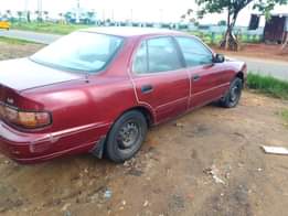 A picture of Clean Nigerian Used Toyota Camry Orobo Fabric interior Repainted Neatly