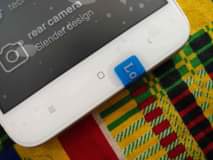 A picture of Redmi 4x 3gb ram 32gb space Android version 8 4g
