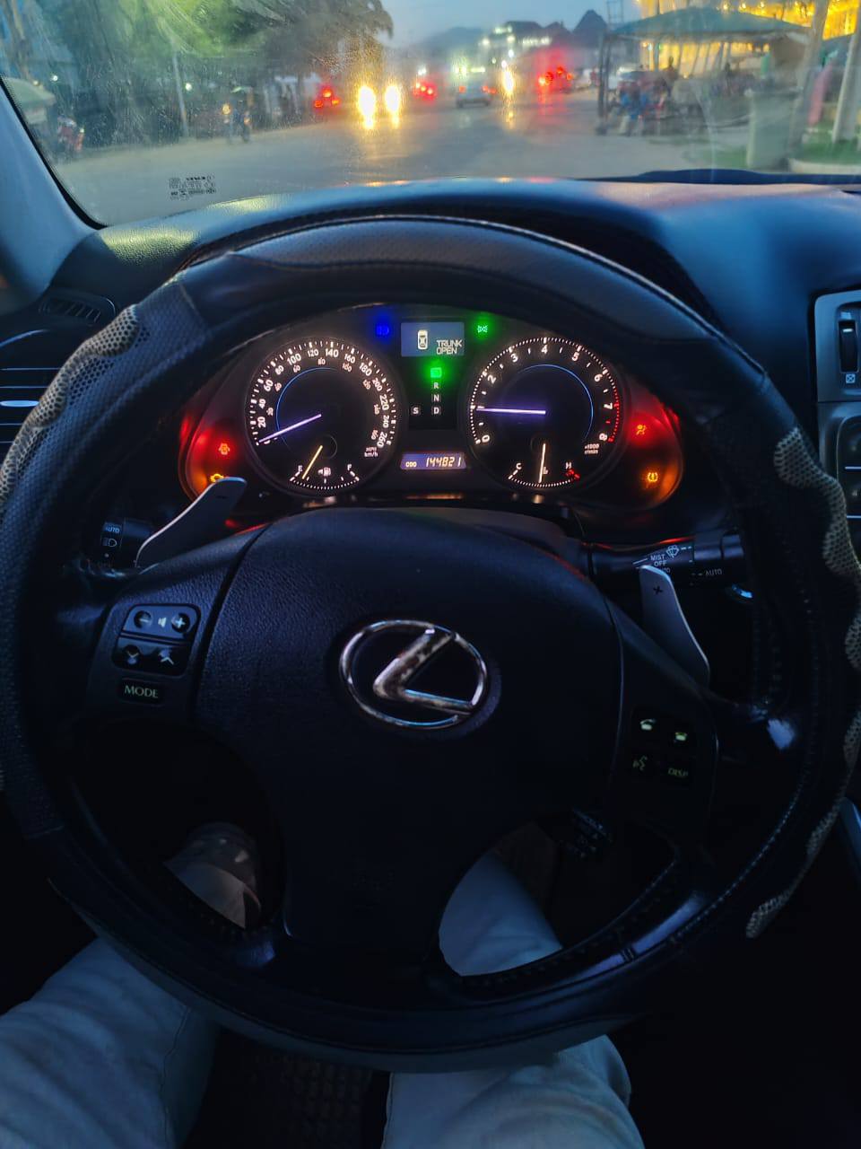 A picture of Distress sell Distress sell first body Lexus IS250 with untempered