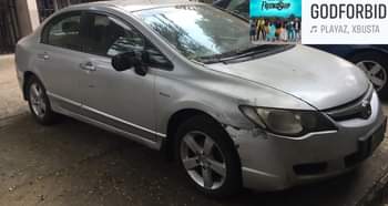 A picture of Honda Civic 2008 model Interior is neat First body Bumpers