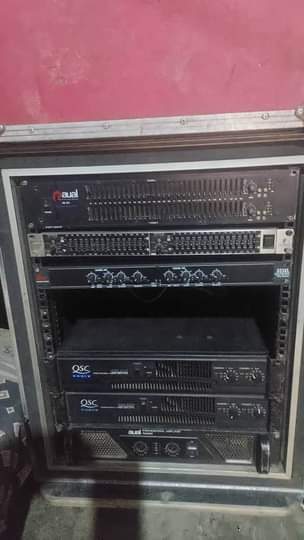 A picture of Dj equipments