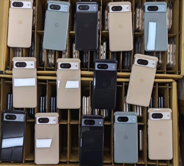 A picture of GOOGLE PIXEL 8 650 000