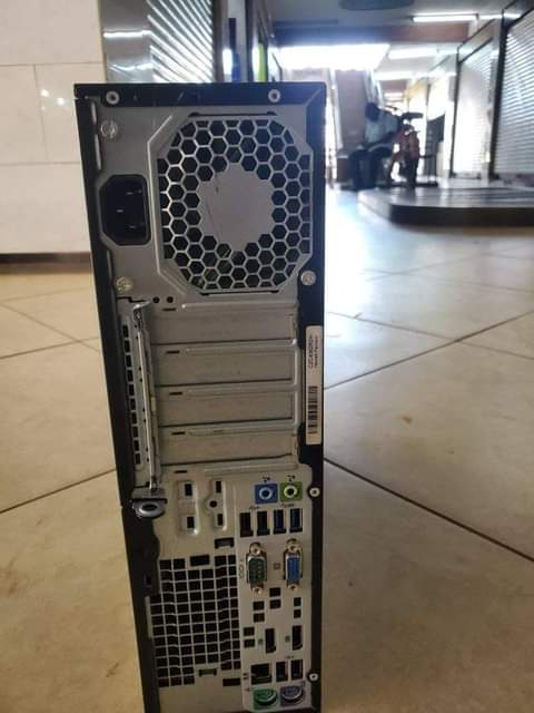 A picture of Desktop hp computer