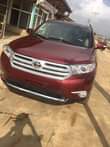A picture of AWOOF Destress sales promo Tokunbo standard Toyota Highlander with excellent