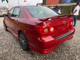 A picture of 2007 Toyota Corolla Foreign use