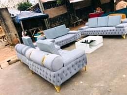 A picture of Chesterfield sofa readily available on order at a low factory