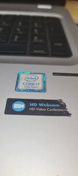 A picture of Hp probook 450 G4 i7 7TH CPU2 80GHZ RAM 8GB