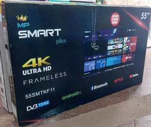 A picture of 55 inches led smart plus smart Android digital flat screen