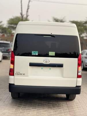 A picture of Brand New 2023 Hiace Bus Manual Gear Available in units