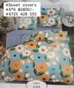 A picture of Duvet covers 664059 White striped pattern Duvet Covers