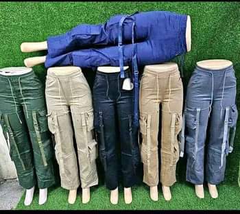 A picture of Cargo pants kwa wadada