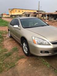 A picture of JUST IN Super Clean Nigerian Used Honda Accord DC Baked
