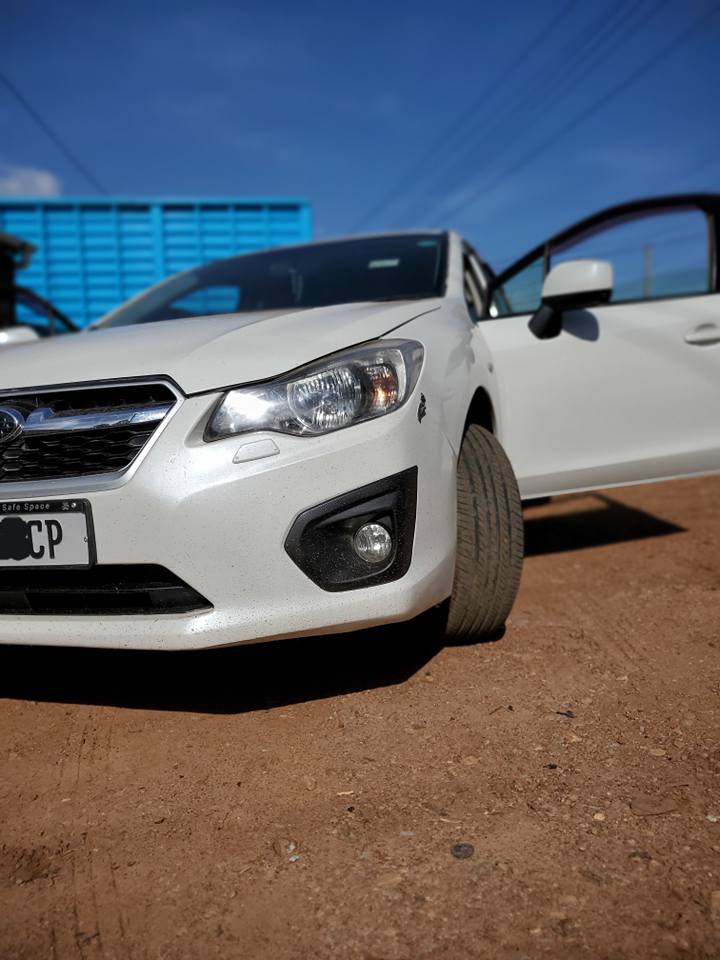 A picture of Subaru Impreza on sale at 28m Ugx slightly negotiable