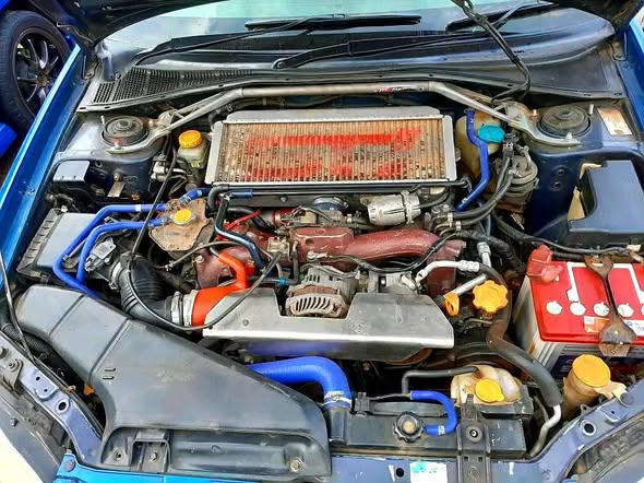 A picture of Impreza N12 STI 6 speed for sale 30millions call 0755622807