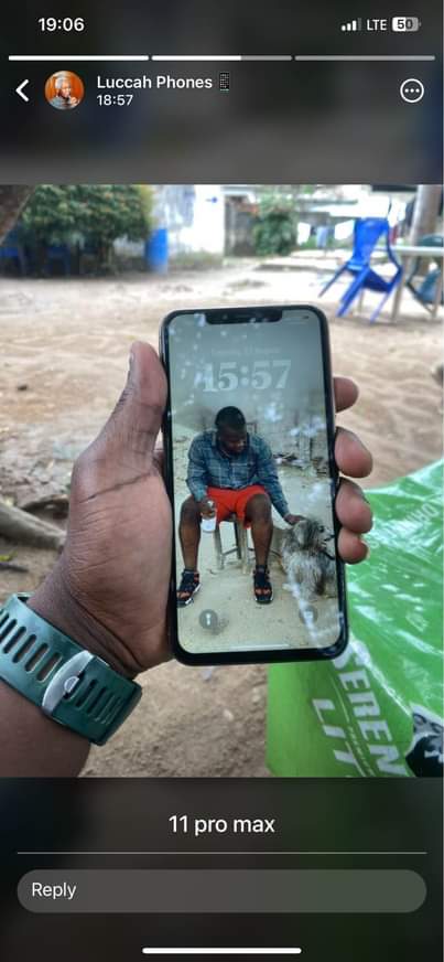 A picture of iPhone 11pro max