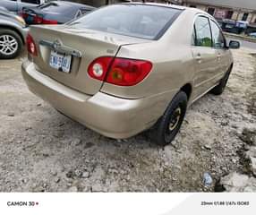 A picture of NEATLY USED 2004 MODEL TOYOTA COROLLA Absolutely nothing to fix