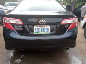 A picture of This car is Toyota Camry 2013 model one month used