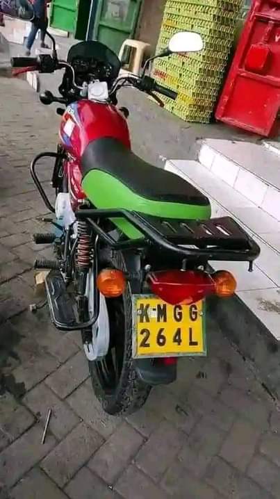 A picture of With only 35 000 get a clean mortorbike