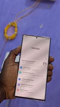 A picture of Samsung Note 20 Ultra 5g