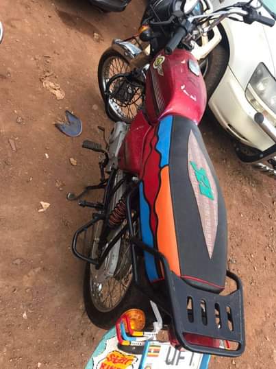 A picture of A motorcycle