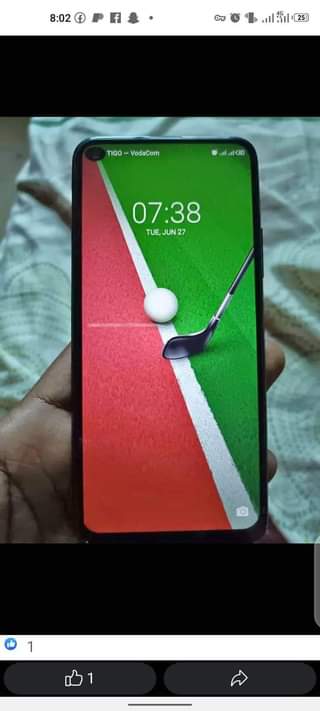 A picture of Infinix note7 lite