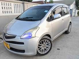 A picture of Toyota Ractiz namba DGX