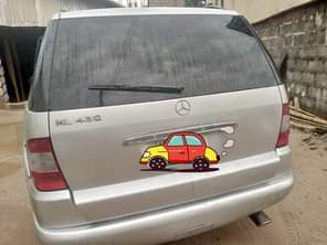 A picture of Mecedez Benz ML Sound Ac chilling Port Harcourt 07035209019 2