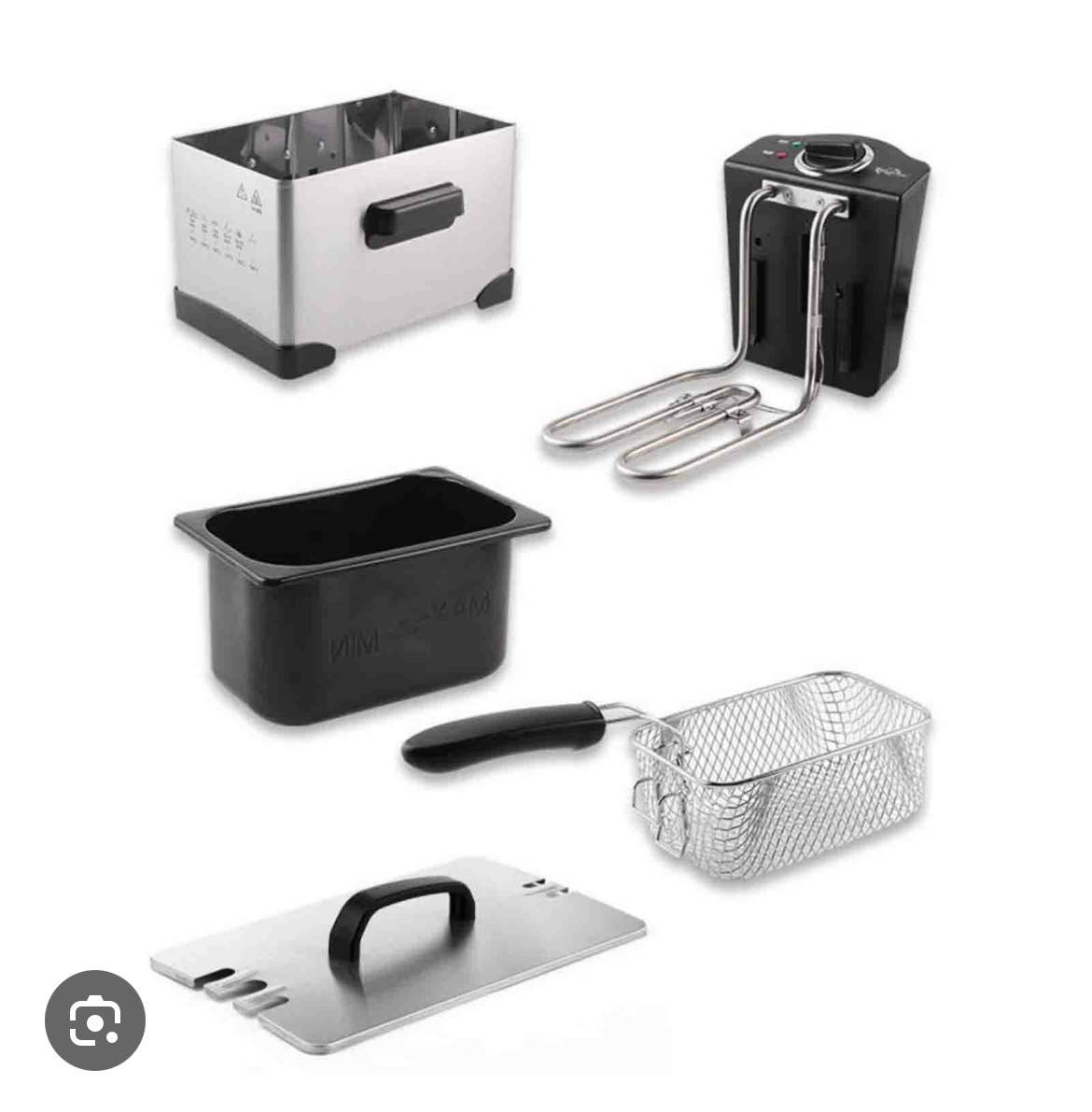 A picture of Deep fryers are available