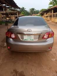 A picture of Toyota Corolla 2010 manual gear everything is working price 2