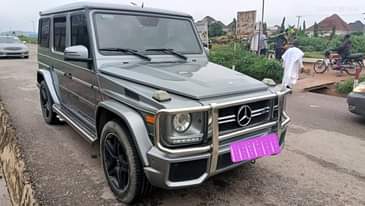 A picture of Distressed MERCEDES BENZ 2015 G63 AMG MODEL
