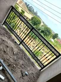 A picture of Lazer cut handrails