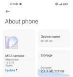 A picture of Redmi 10t 5g