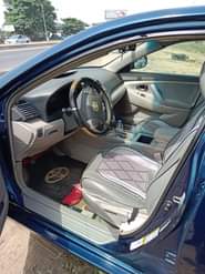 A picture of Belgium Grade Toyota Camry 2008 model Color Blue Everything is