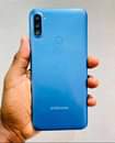 A picture of Samsung galaxy A11 32gb 2gbram with slight crack at just