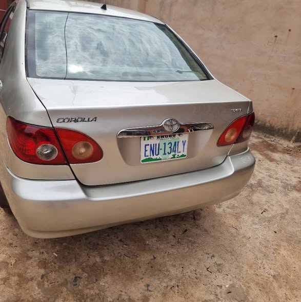 A picture of Toyota corolla