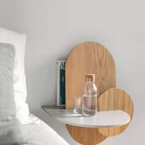 A picture of Floating bedside night stand