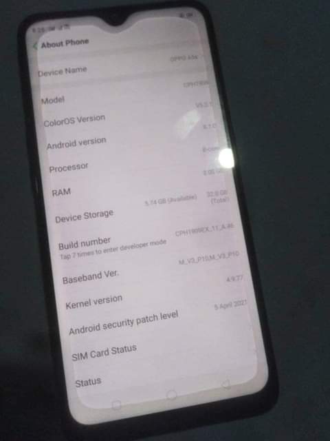 A picture of Oppo 5s