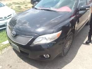 A picture of Toyota Camry aka spider model 08 engine gear and A