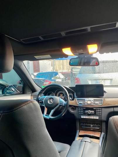 A picture of Belgium standard Mercedes Benz E350 2013 upgraded to C400 2020