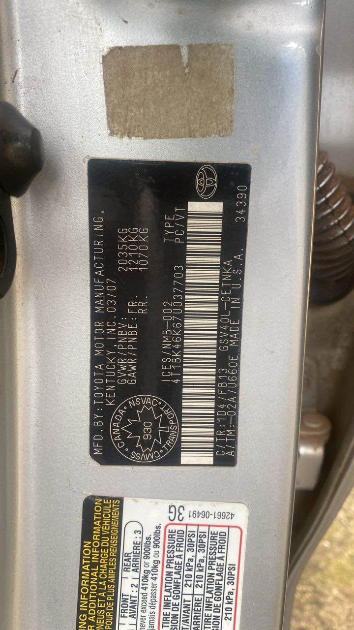 A picture of Toyota Muscle Camry