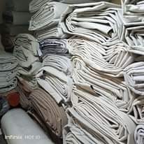 A picture of Wall to wall woolen carpets