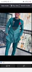A picture of Senator African Ankara outfit
