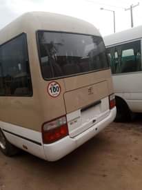 A picture of Toyota coaster bus