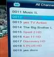 A picture of Free to air decorder and installation