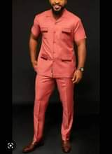 A picture of Amazing shortsleeves safari suits Ochukwu_couture