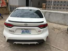 A picture of Less than a month used 2020 Corolla XSE with keyless