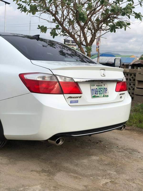 A picture of SPEECHLESS A Neatly Used Honda Accord 2014 sports edition With